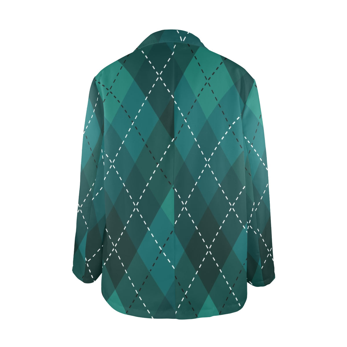 Women's Designer Blazer - Flannelblue Classic Fit (Model H64) - Shopzeedeey