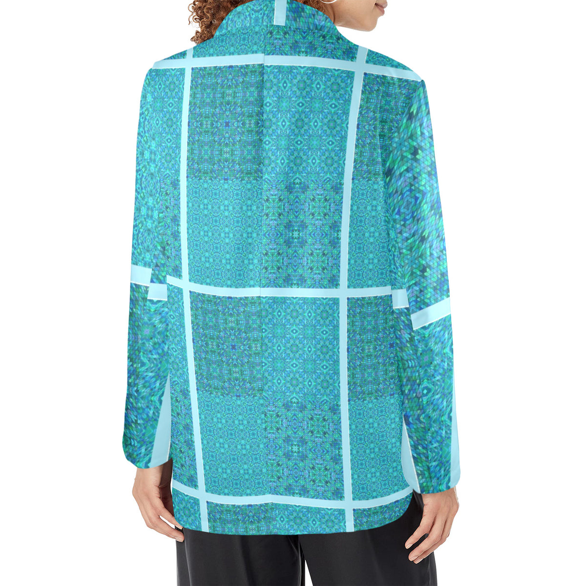 Ladies Designer Blazer - tbag Women's Blazer Model H64 - Shopzeedeey
