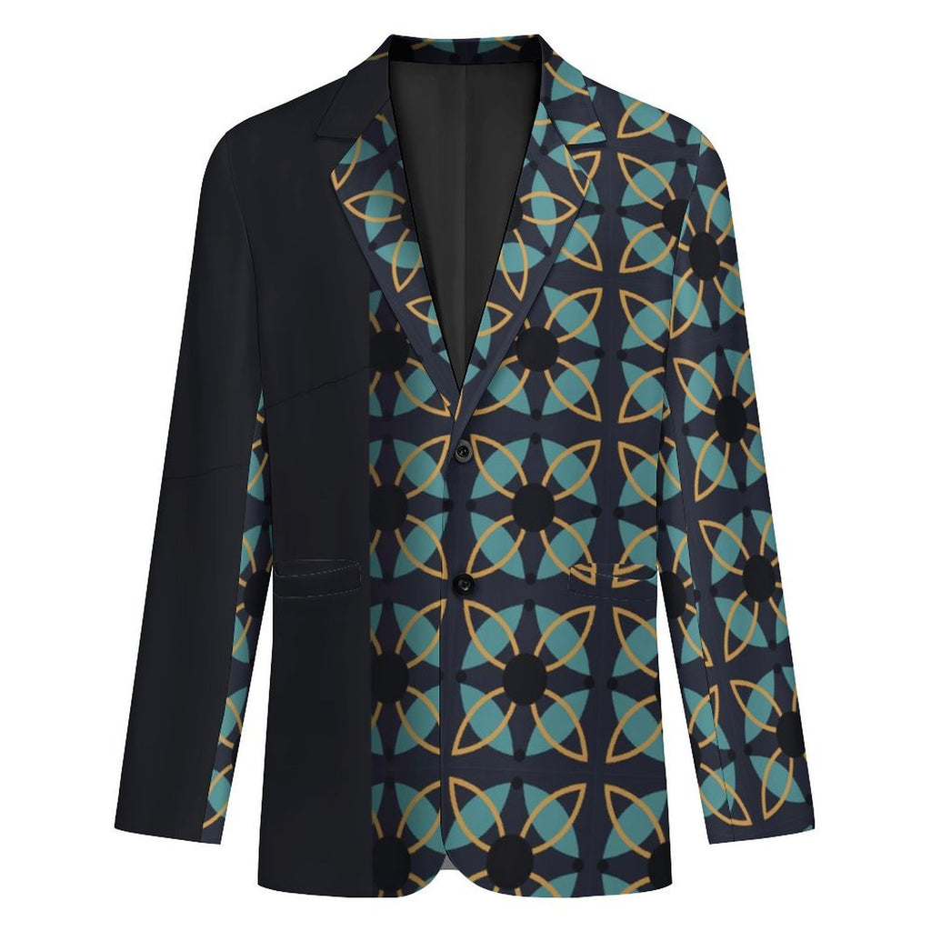 Men's Designer Blazer | Stylish All Over Print - Shopzeedeey