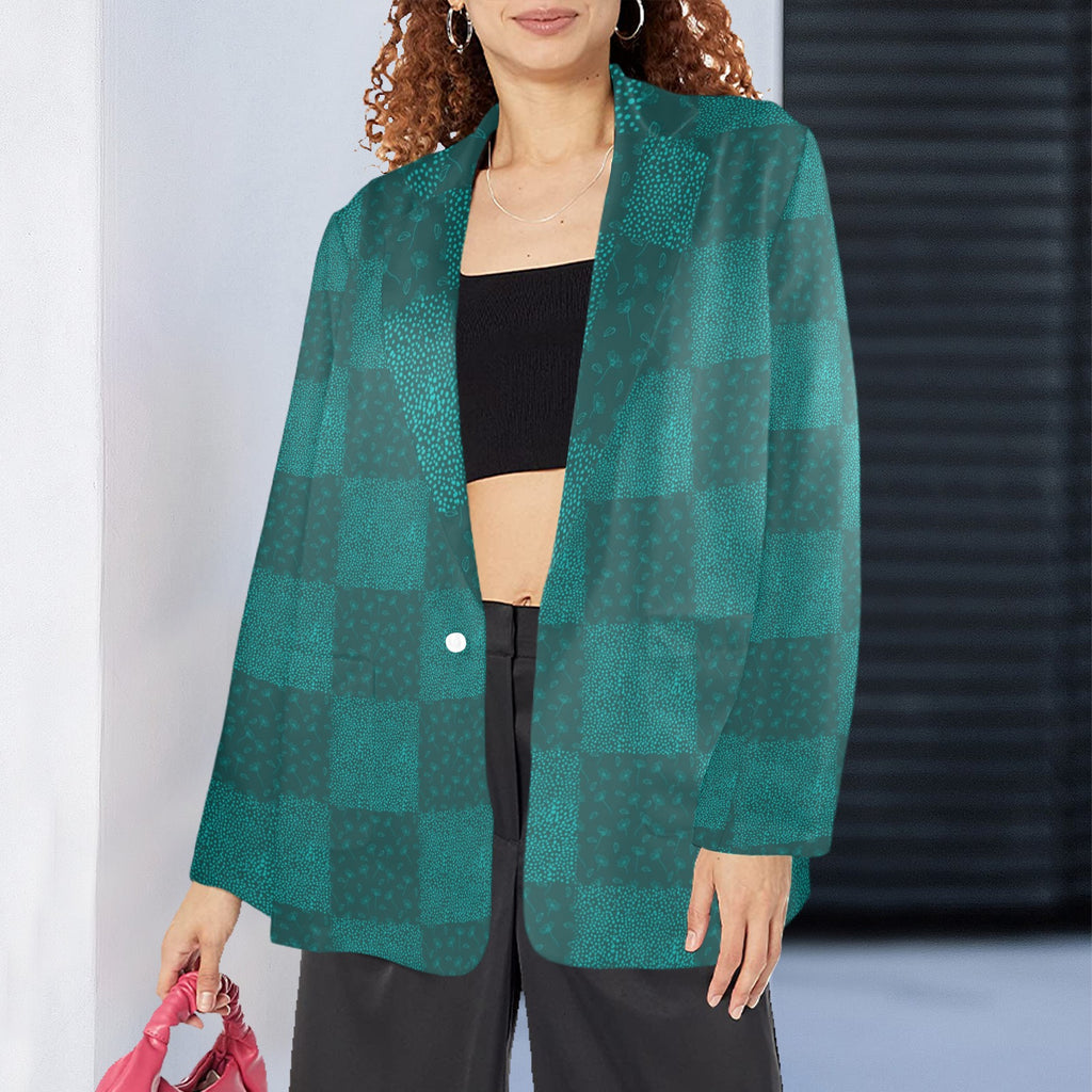 Women's Designer Blazer - illustracia-bez-nazvania - Shopzeedeey