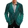 Men's Designer Blazer - Stylish All Over Print for Every Occasion - Shopzeedeey