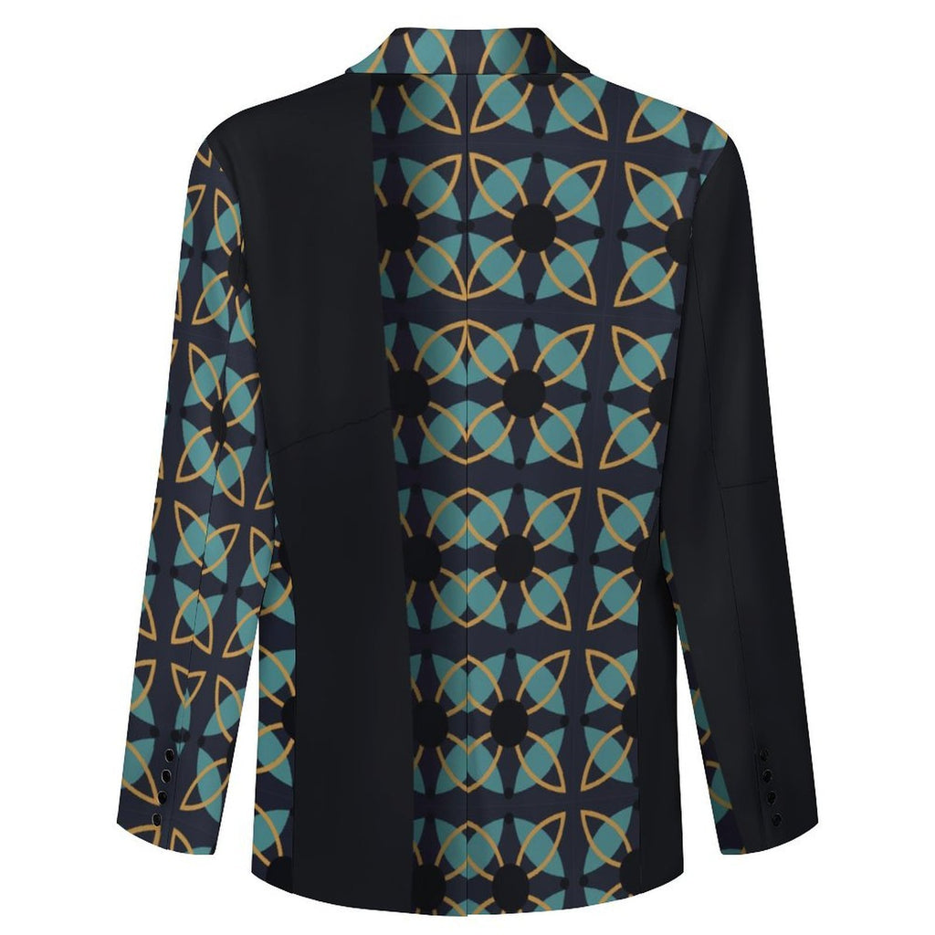 Men's Designer Blazer | Stylish All Over Print - Shopzeedeey