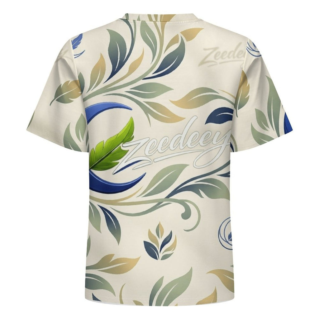 T-shirt: Design All Over Print Men's Stylish Tee - Shopzeedeey
