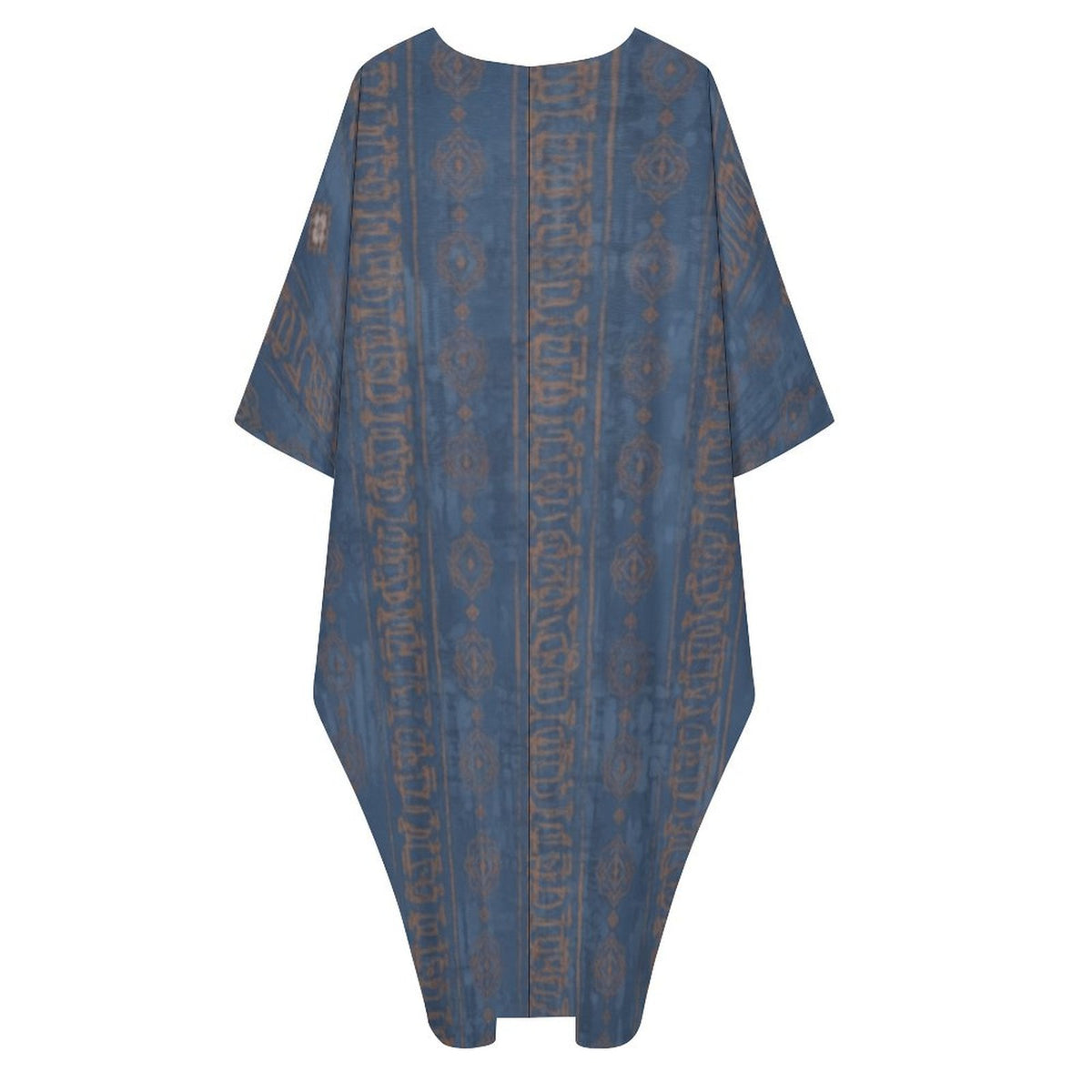 Stylish Kaftan: Design V-Neck Kaftan Dress for Effortless Elegance - Shopzeedeey