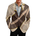 Men's Designer Blazer - All Over Print Style for Every Occasion - Shopzeedeey