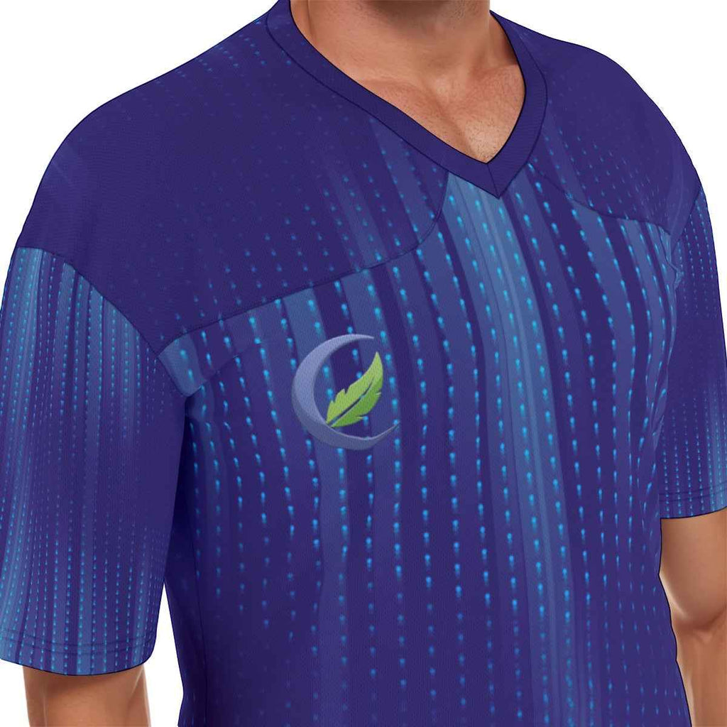 Jersey - All-Over Print Men's Football Jersey for Comfort and Style - Shopzeedeey
