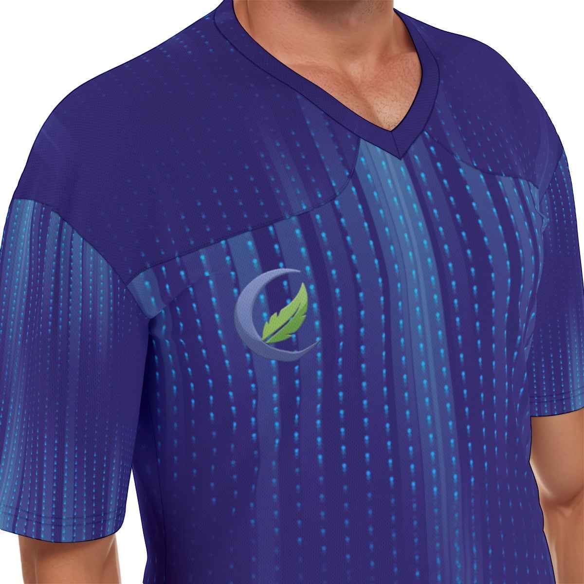 Jersey - All-Over Print Men's Football Jersey for Comfort and Style - Shopzeedeey