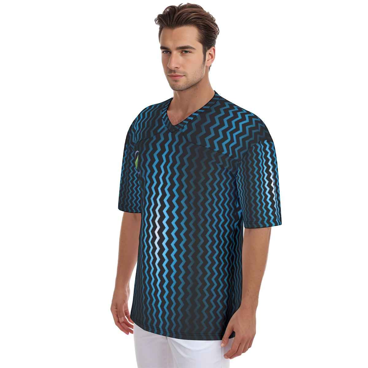 Men's Jersey - All-Over Print Football Classic Style - Shopzeedeey