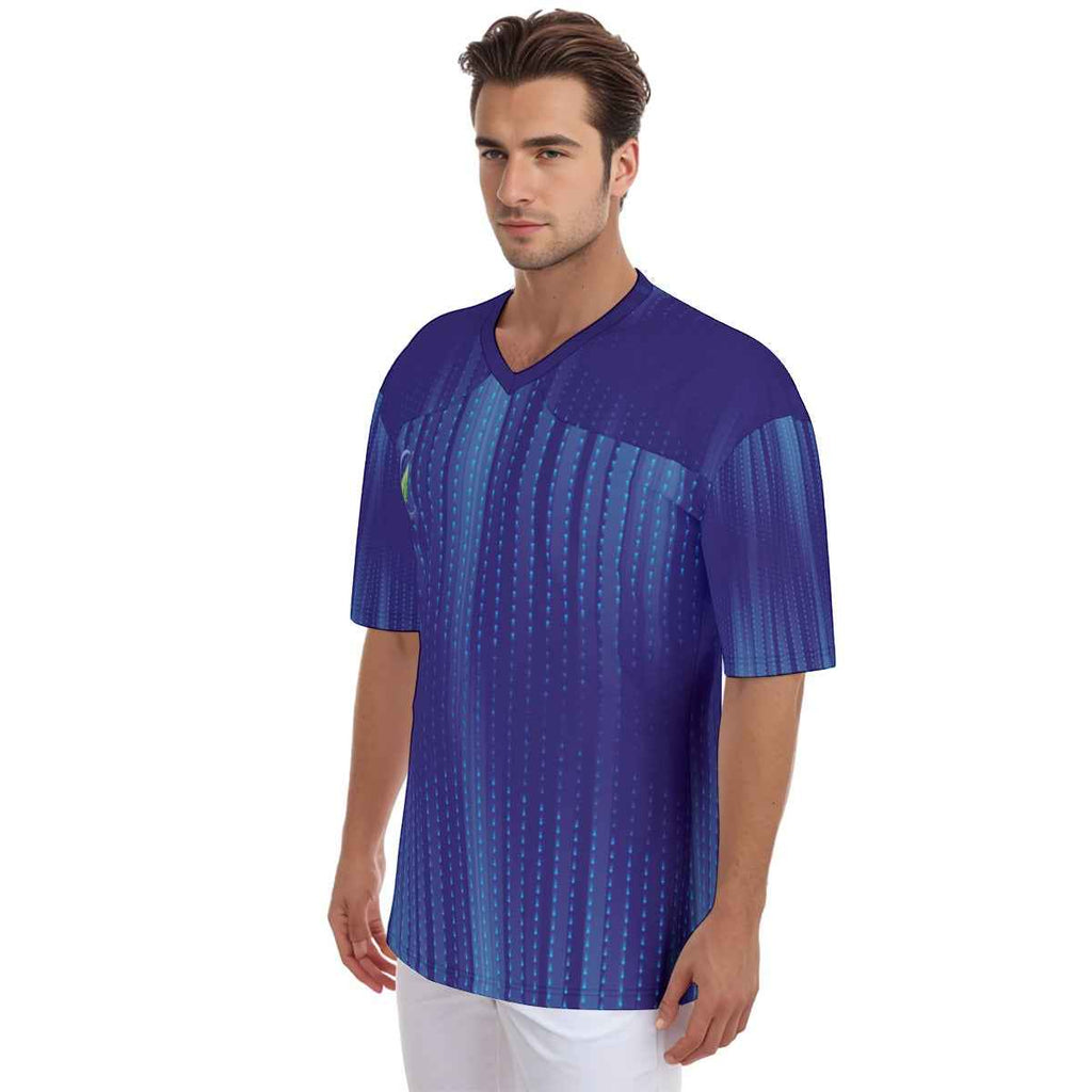 Jersey - All-Over Print Men's Football Jersey for Comfort and Style - Shopzeedeey