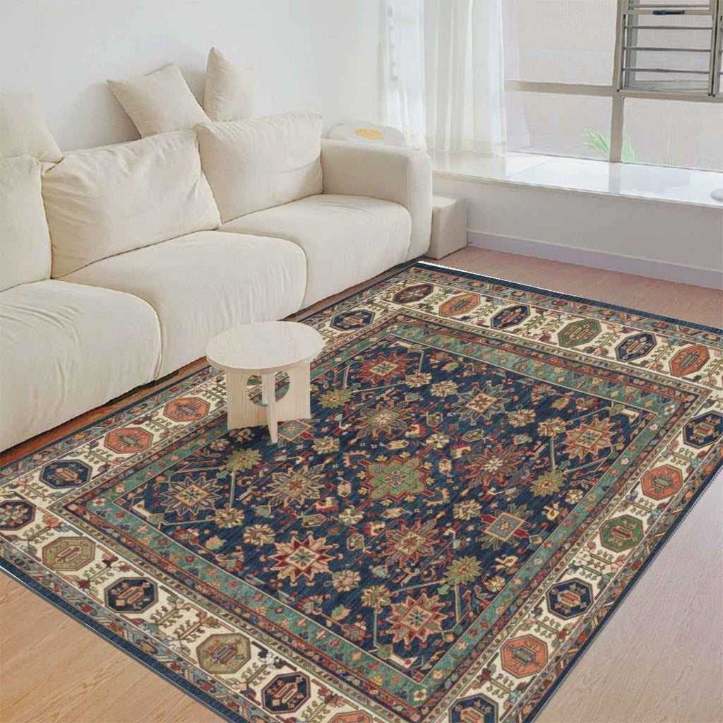 Turkish Arabic Carpet - Foldable Rectangular Thickened Floor Mat - Shopzeedeey