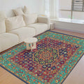 Turkish Arabic Carpet - Foldable Rectangular Thickened Floor Mat - Shopzeedeey