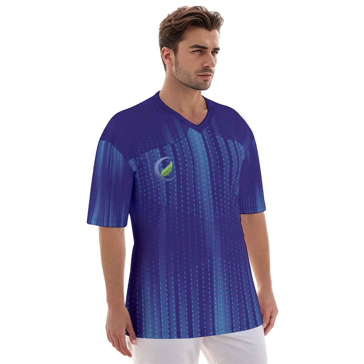 Jersey - All-Over Print Men's Football Jersey for Comfort and Style - Shopzeedeey