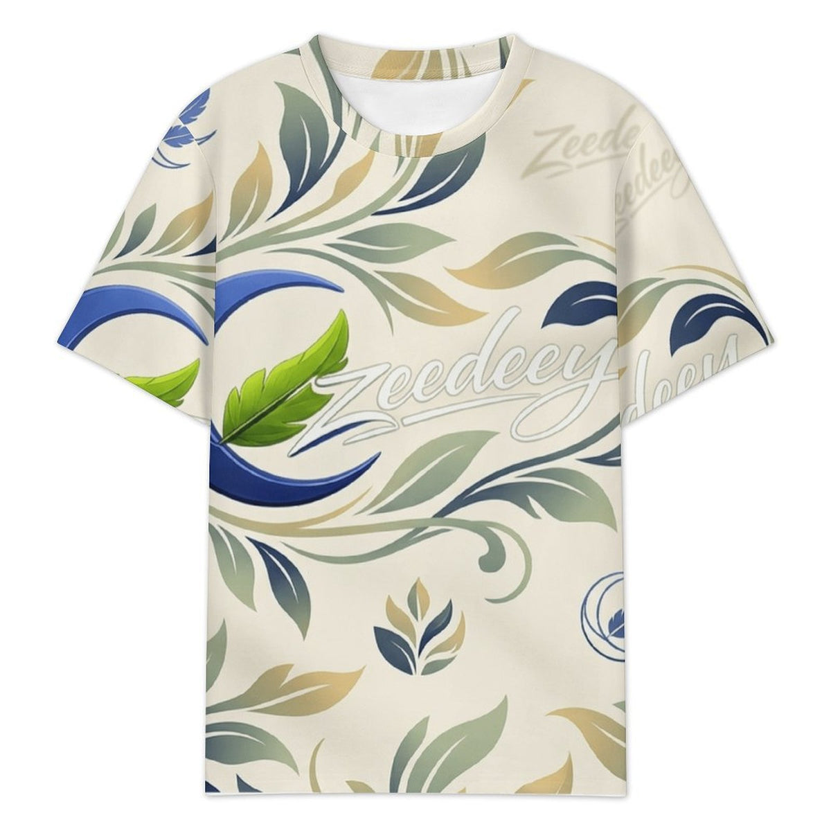 T-shirt: Design All Over Print Men's Stylish Tee - Shopzeedeey