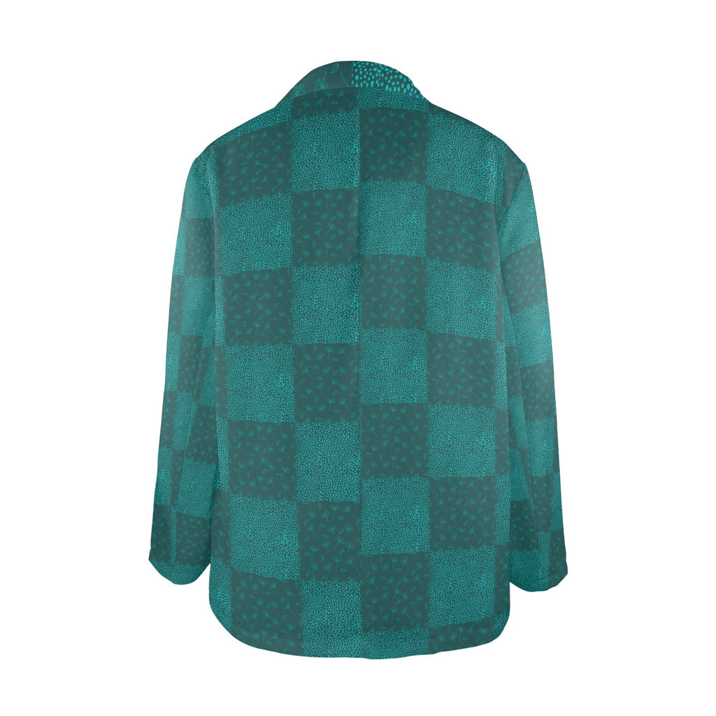 Women's Designer Blazer - illustracia-bez-nazvania - Shopzeedeey