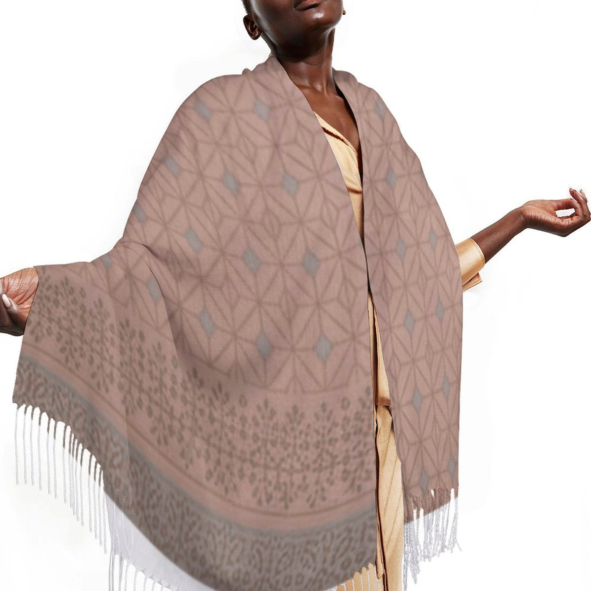 Scarf - Stylish Design Tassel Scarf for Every Occasion - Shopzeedeey