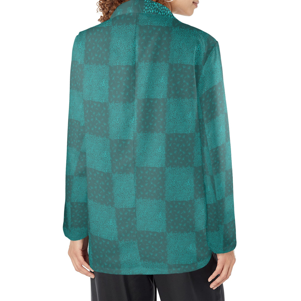 Women's Designer Blazer - illustracia-bez-nazvania - Shopzeedeey