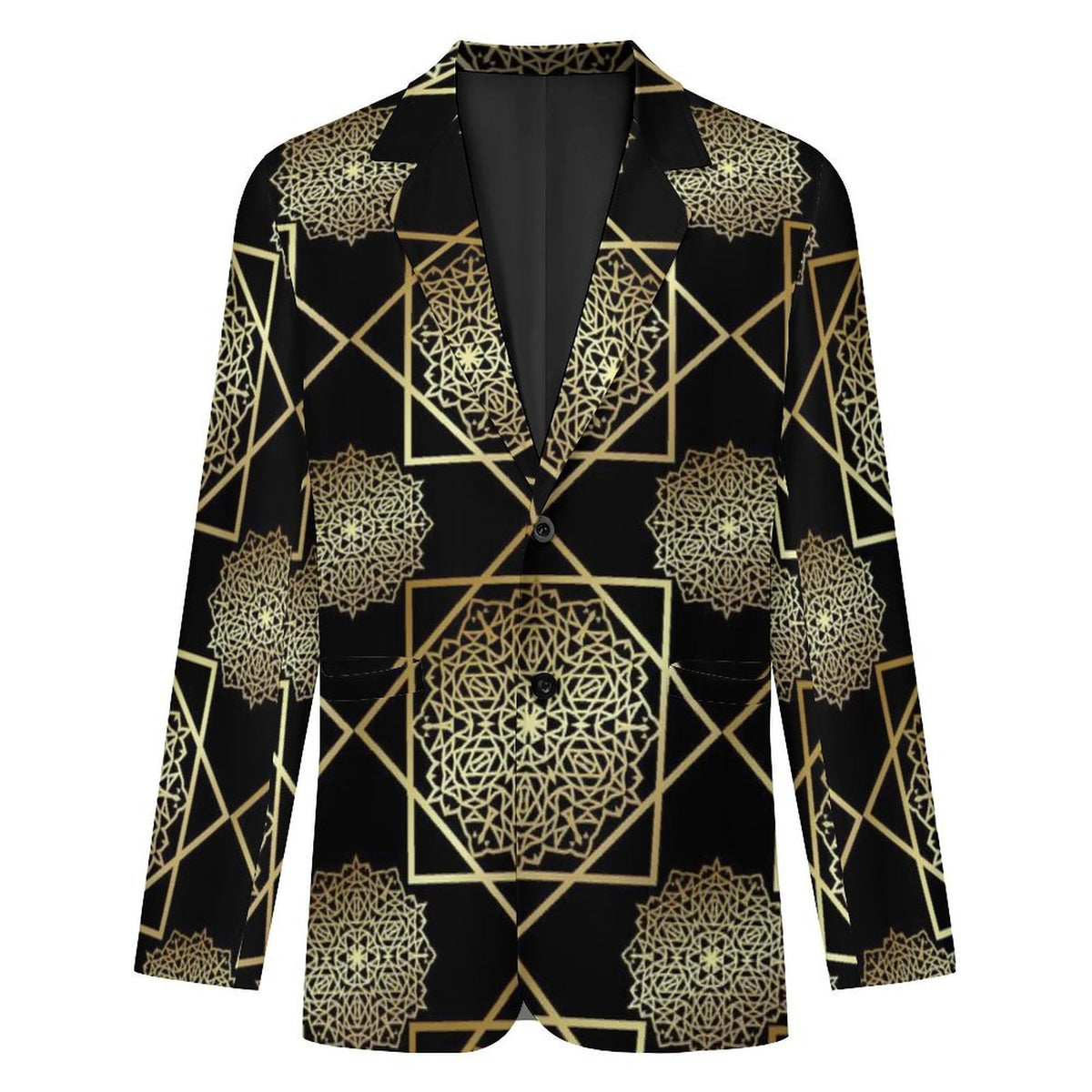 Men's Designer Blazer - All Over Print Style for Every Occasion - Shopzeedeey