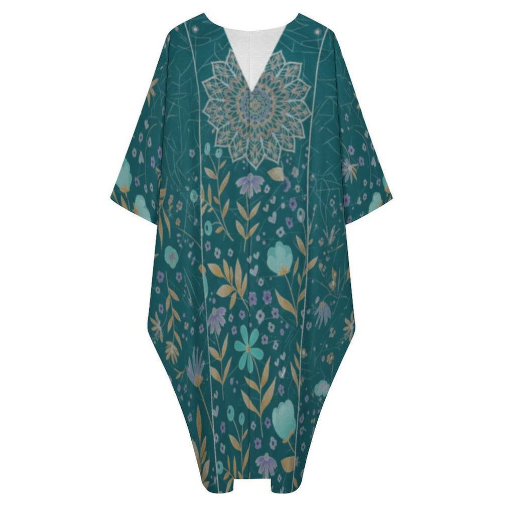 Stylish Kaftan Dress for Effortless Elegance - Shopzeedeey