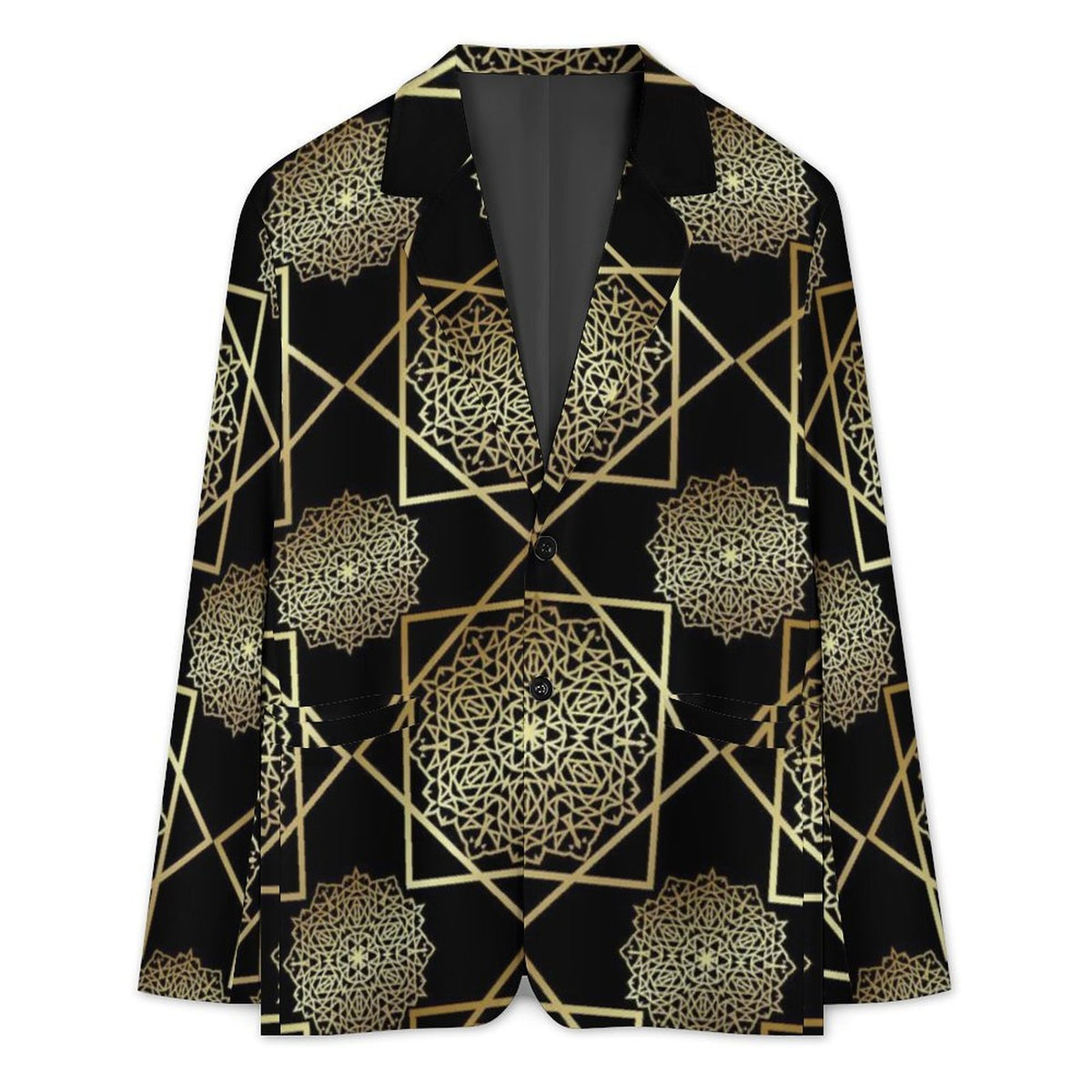 Men's Designer Blazer - All Over Print Style for Every Occasion - Shopzeedeey