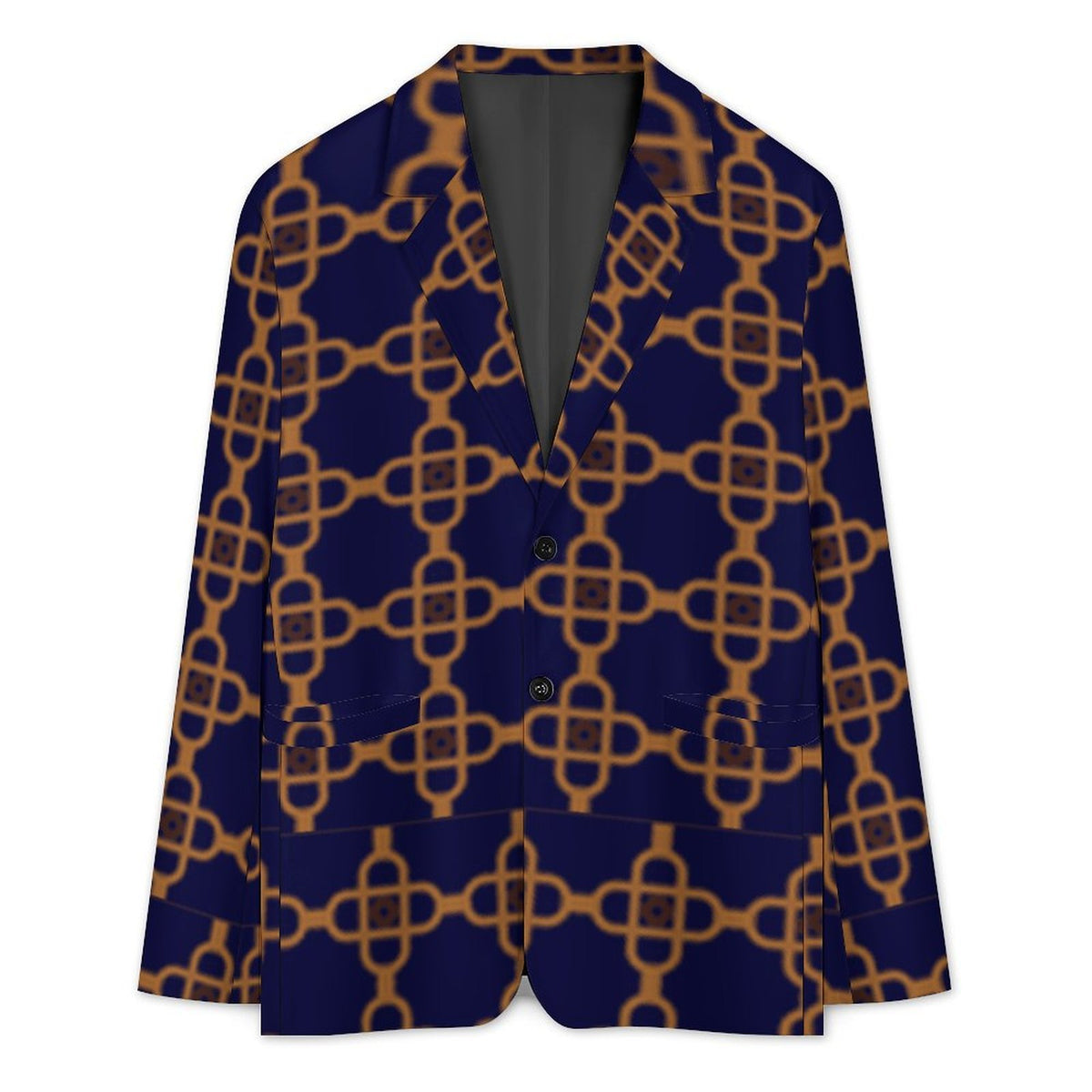 Men's Designer Blazer - All Over Print Style - Shopzeedeey