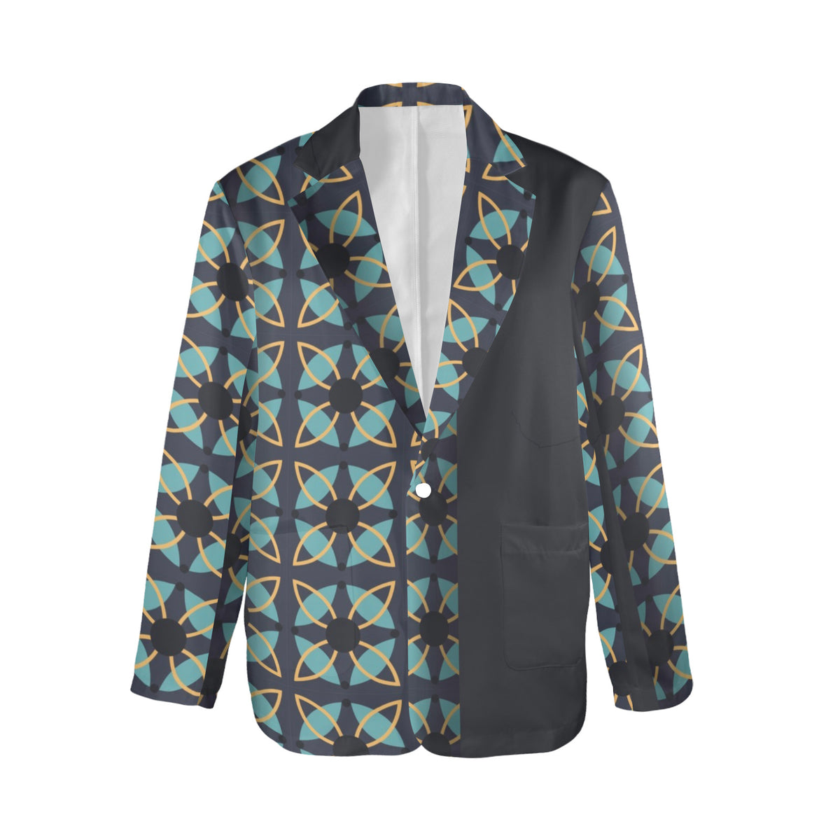 Ladies Designer Blazer - Elegant Blue Women's Blazer (Model H64) - Shopzeedeey