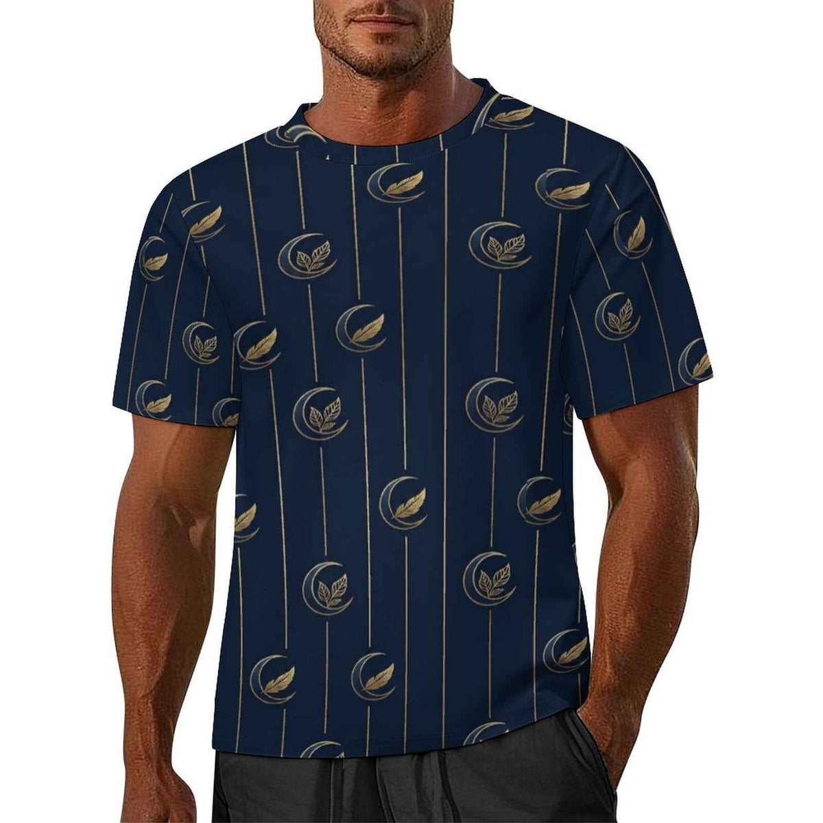 T-shirt | Design All Over Print Men's T-shirt for Everyday Style - Shopzeedeey
