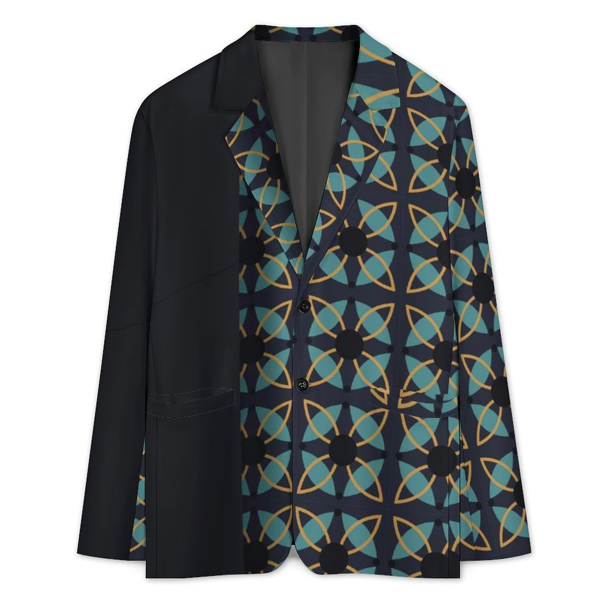 Men's Designer Blazer | Stylish All Over Print - Shopzeedeey
