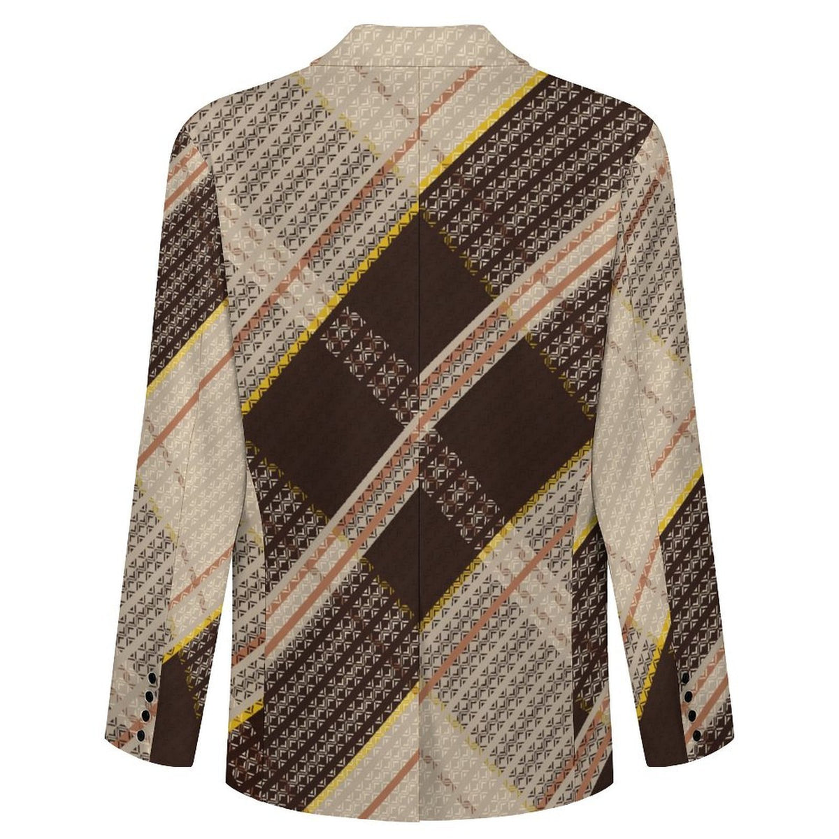 Men's Designer Blazer - All Over Print Style for Every Occasion - Shopzeedeey