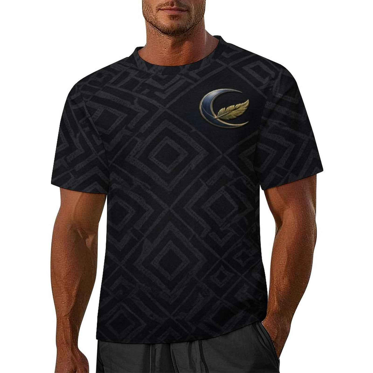 T-shirt - Design All Over Print Men's T-shirt for Everyday Style - Shopzeedeey