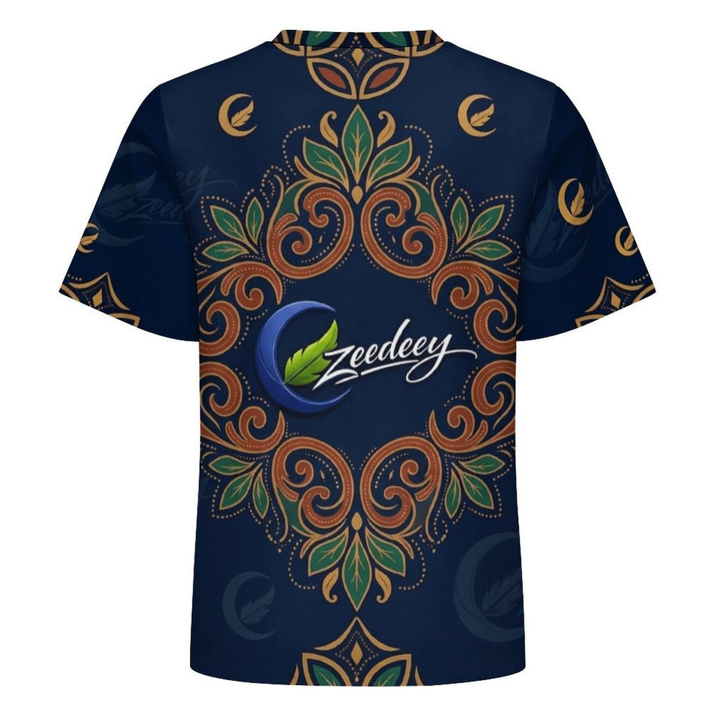 T-shirt - Design All Over Print Men's T-shirt for Style and Comfort - Shopzeedeey