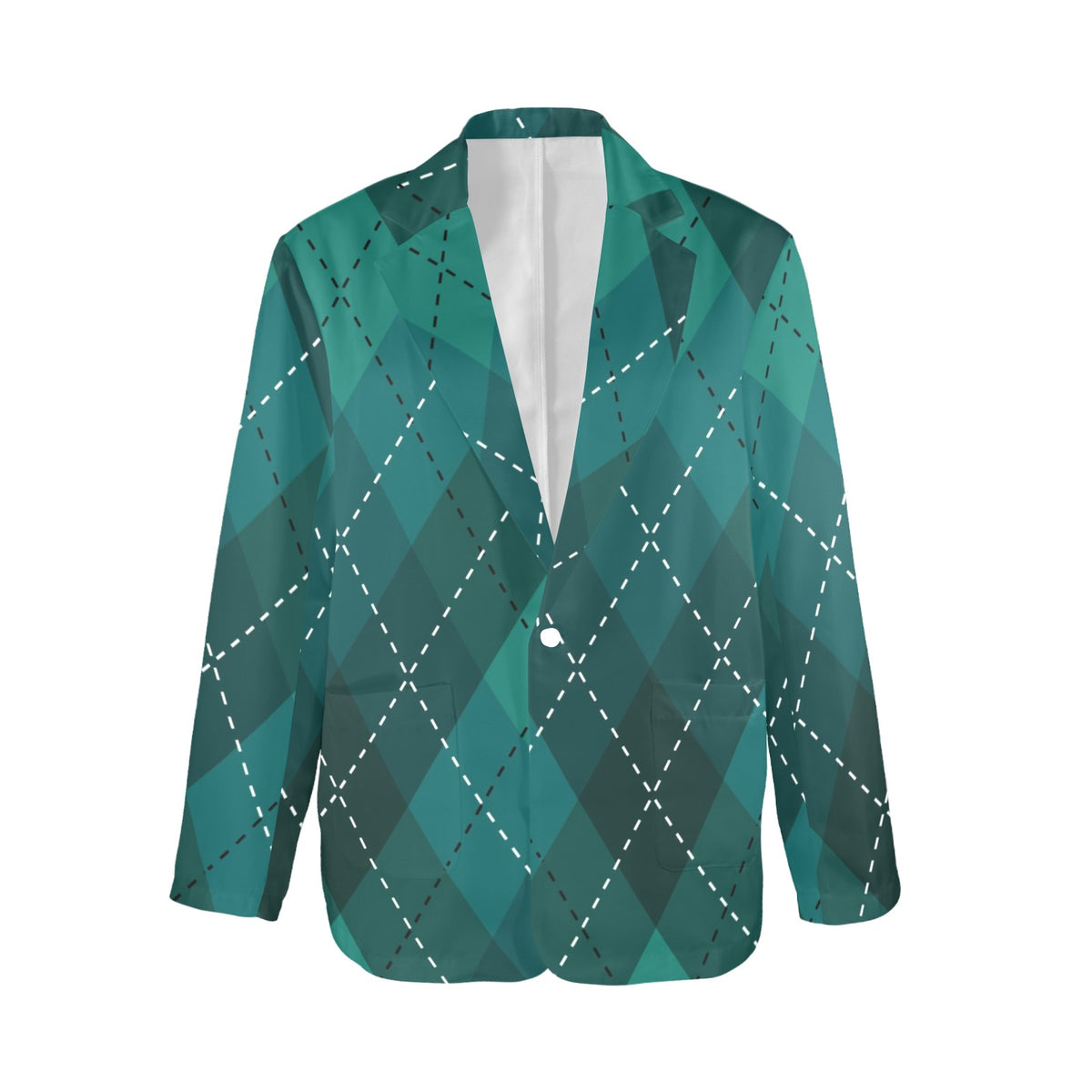 Women's Designer Blazer - Flannelblue Classic Fit (Model H64) - Shopzeedeey