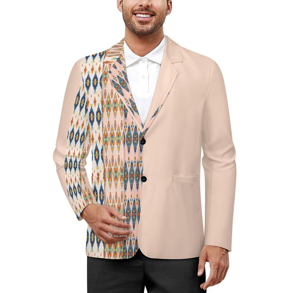 Men's Designer Blazer - All Over Print Style - Shopzeedeey