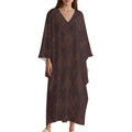 Kaftan V-Neck Dress - Effortless Style and Comfort - Shopzeedeey