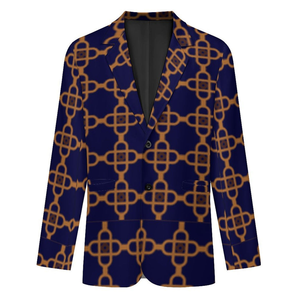 Men's Designer Blazer - All Over Print Style - Shopzeedeey