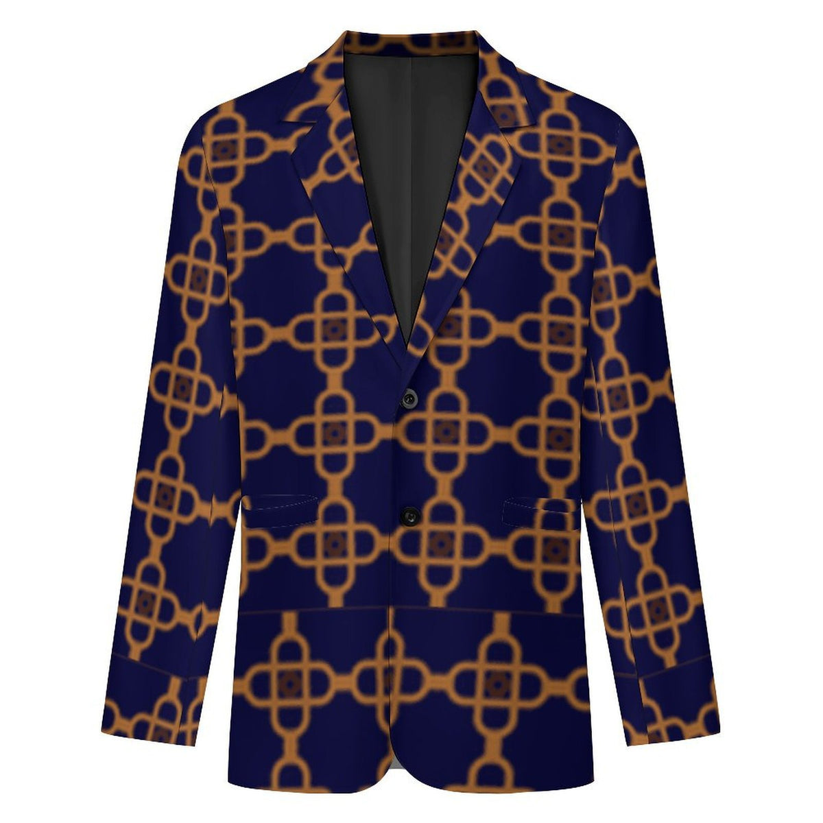 Men's Designer Blazer - All Over Print Style - Shopzeedeey