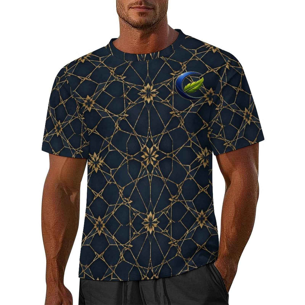 All Over Print T-shirt for Men - Stylish & Comfortable - Shopzeedeey
