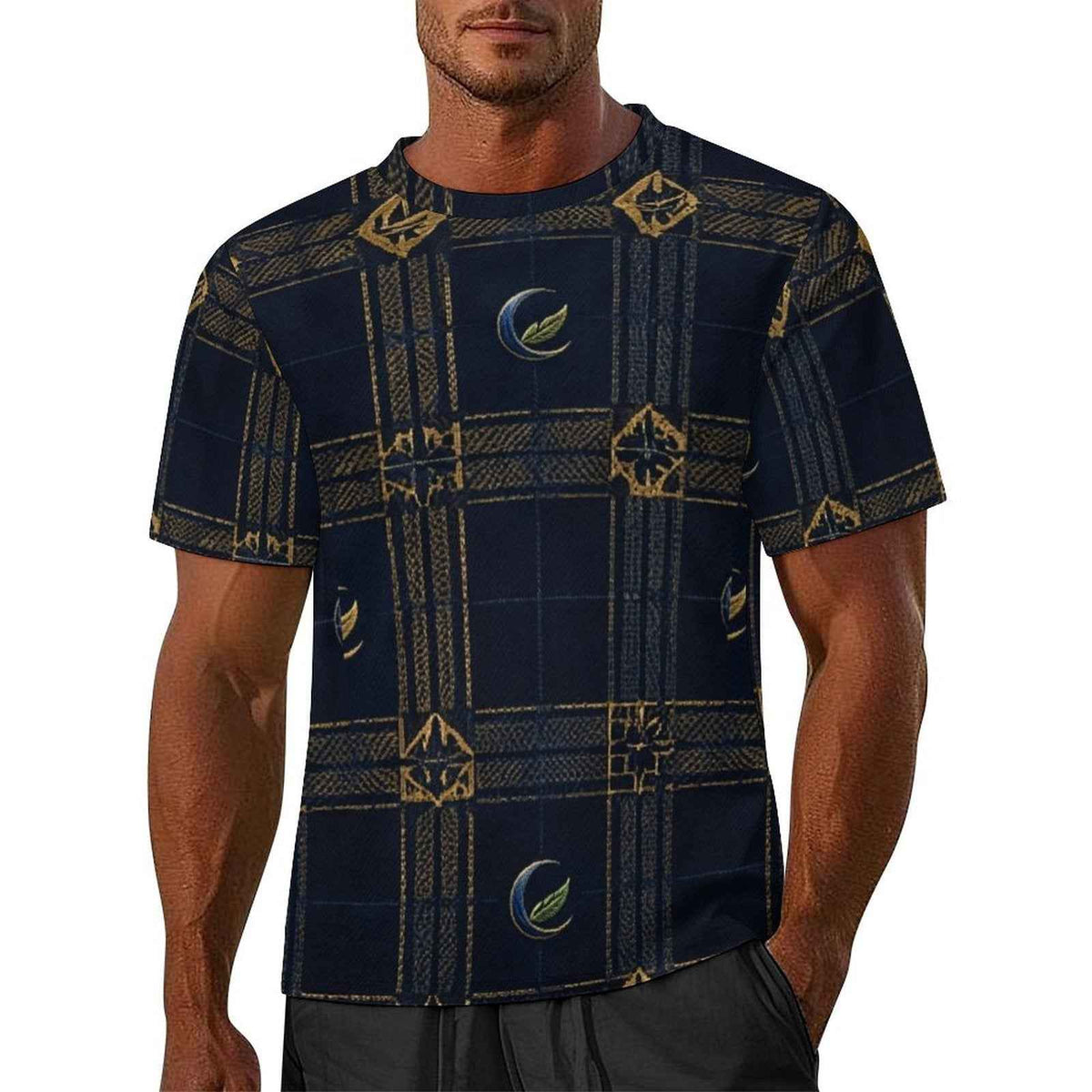 T-shirt - Design All Over Print Men's T-shirt for Casual Style - Shopzeedeey