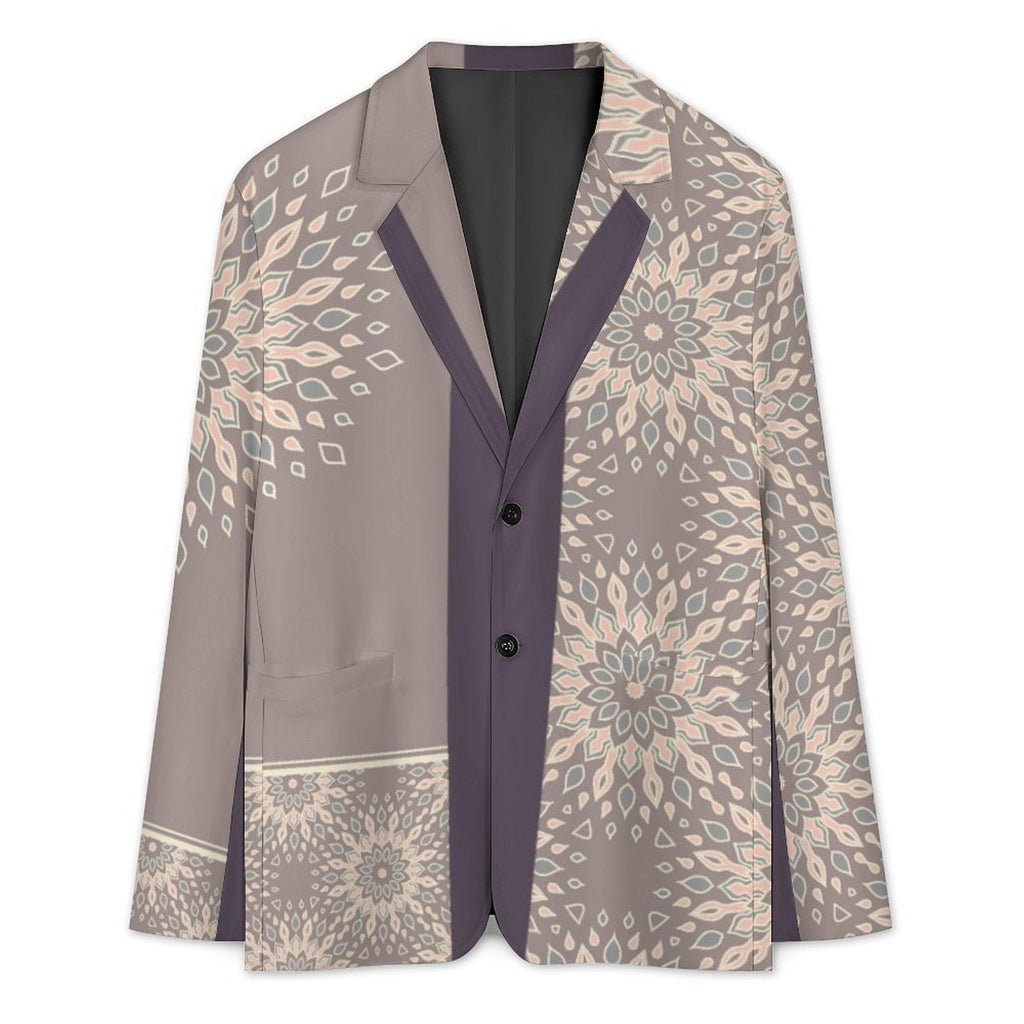 Men's Designer Blazer - All Over Print for Standout Style - Shopzeedeey