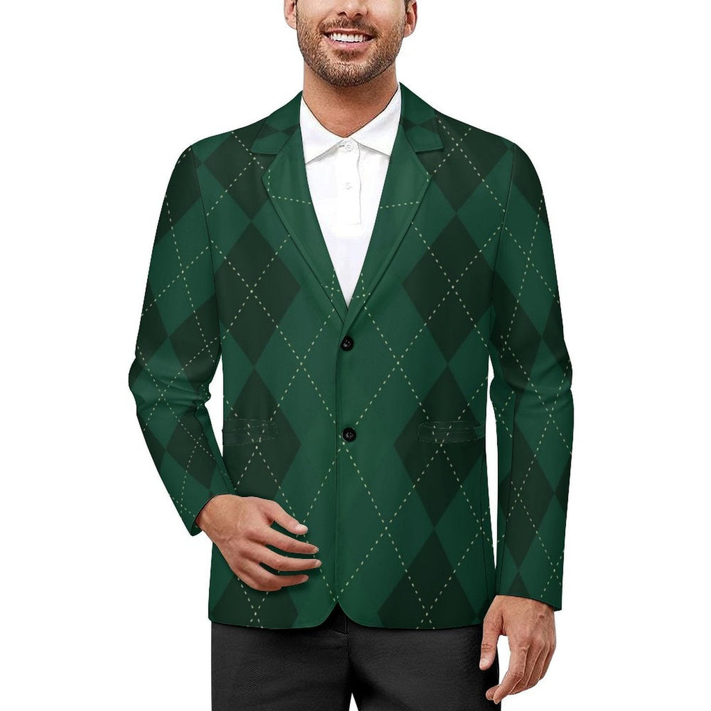 Men's Designer Blazer - All Over Print Style for Every Occasion - Shopzeedeey