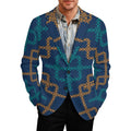 Men's Designer Blazer - All Over Print by InterestPrint® - Shopzeedeey