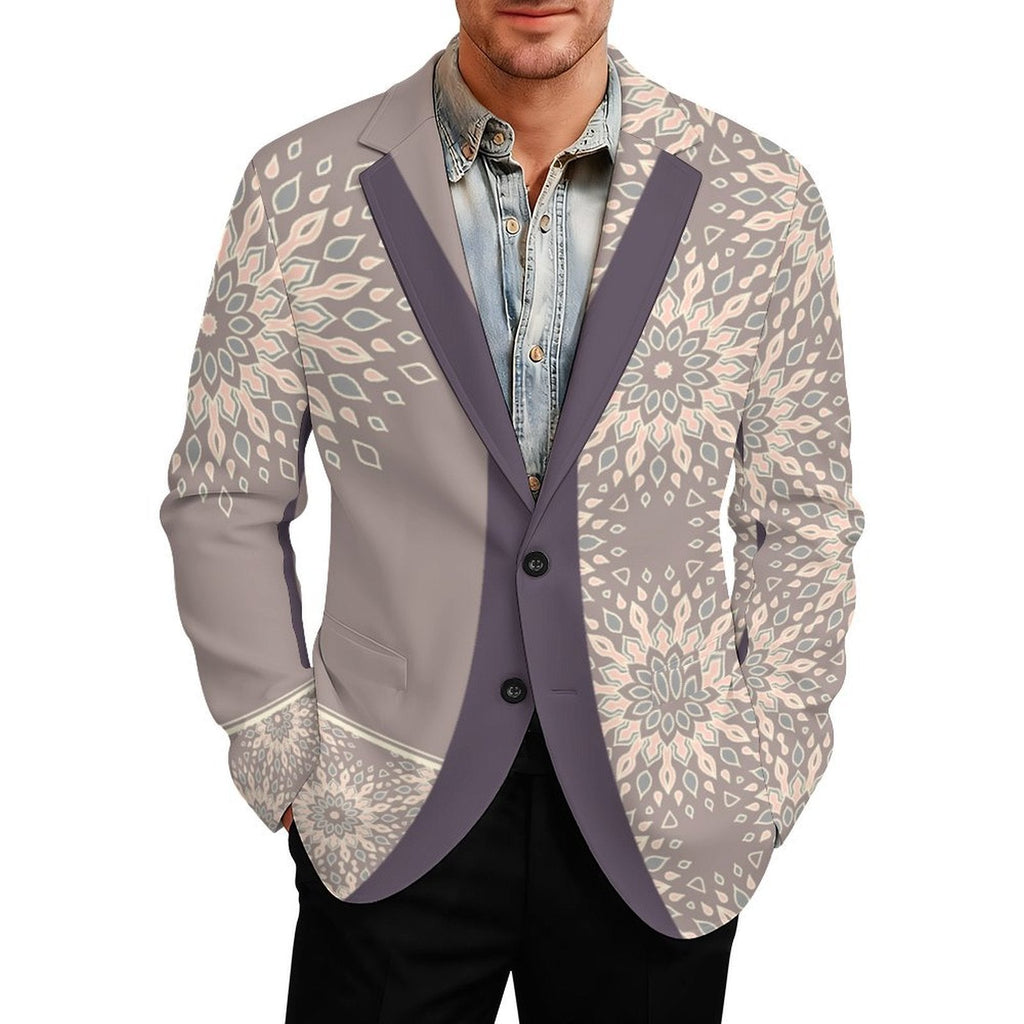 Men's Designer Blazer - All Over Print for Standout Style - Shopzeedeey