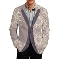 Men's Designer Blazer - All Over Print for Standout Style - Shopzeedeey