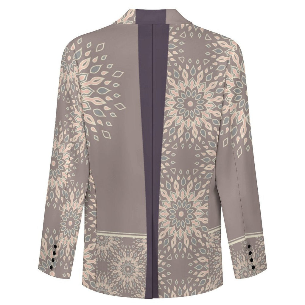 Men's Designer Blazer - All Over Print for Standout Style - Shopzeedeey