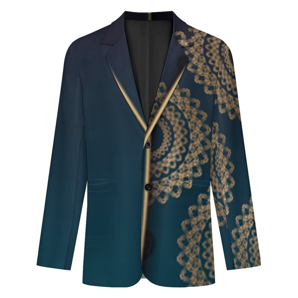 Men's Designer Blazer - All Over Print by InterestPrint® - Shopzeedeey