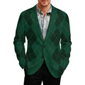 Men's Designer Blazer - All Over Print Style for Every Occasion - Shopzeedeey