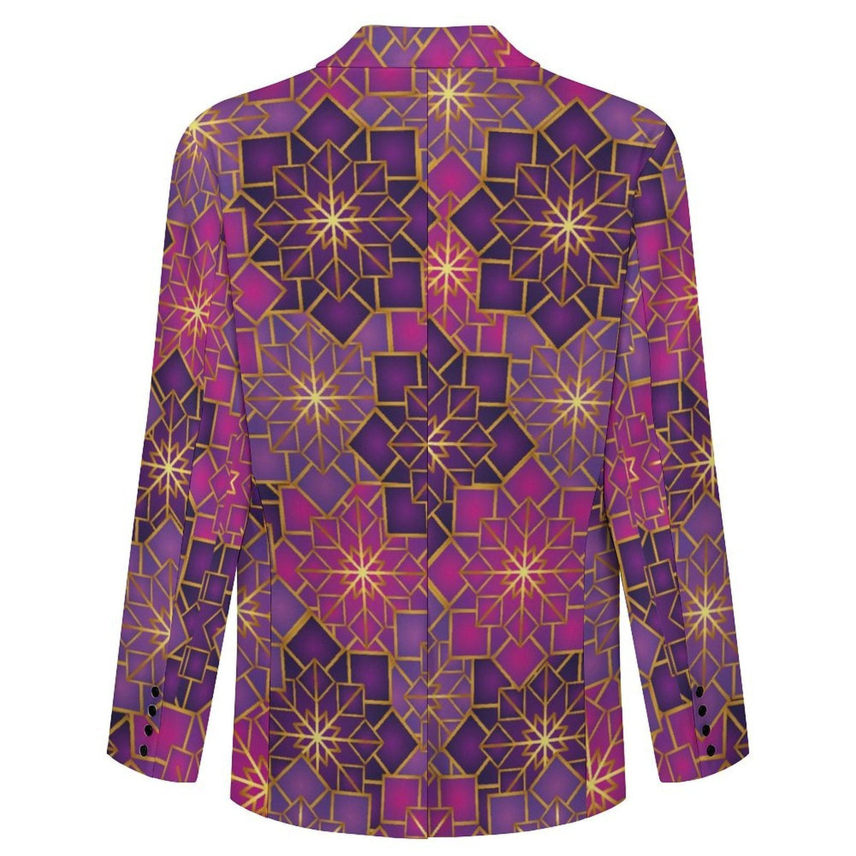Men's Designer Blazer - All Over Print Style for Every Occasion - Shopzeedeey