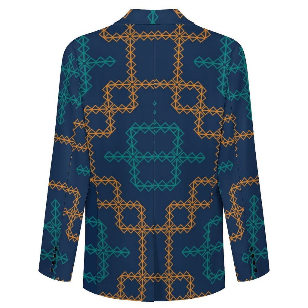 Men's Designer Blazer - All Over Print by InterestPrint® - Shopzeedeey