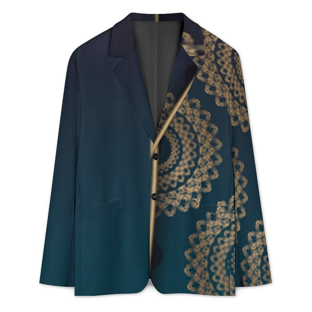 Men's Designer Blazer - All Over Print by InterestPrint® - Shopzeedeey