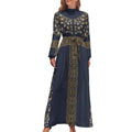 Dress: Design Long Sleeve High Neck Long Dress for Every Occasion - Shopzeedeey