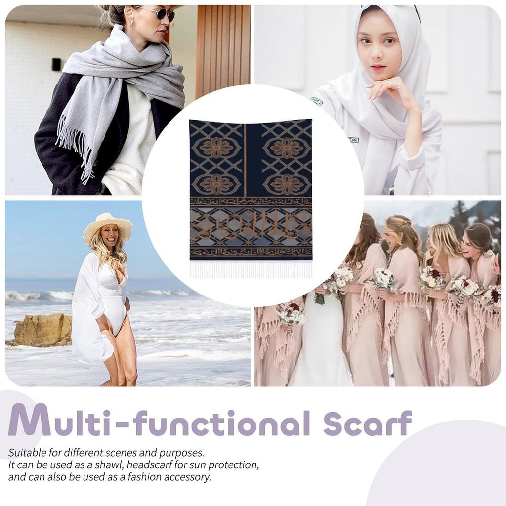 Stylish Design Tassel Scarf for Every Occasion - Shopzeedeey